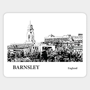 Barnsley England Magnet